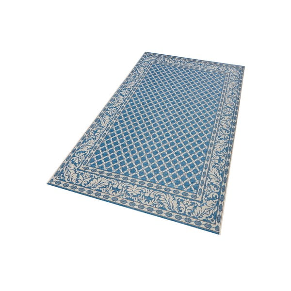 Modro-krem zunanja preproga NORTHRUGS Royal, 160 x 230 cm-image-2