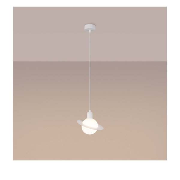 Bela otroška svetilka s steklenim senčilom Mab – Sollux-image-4