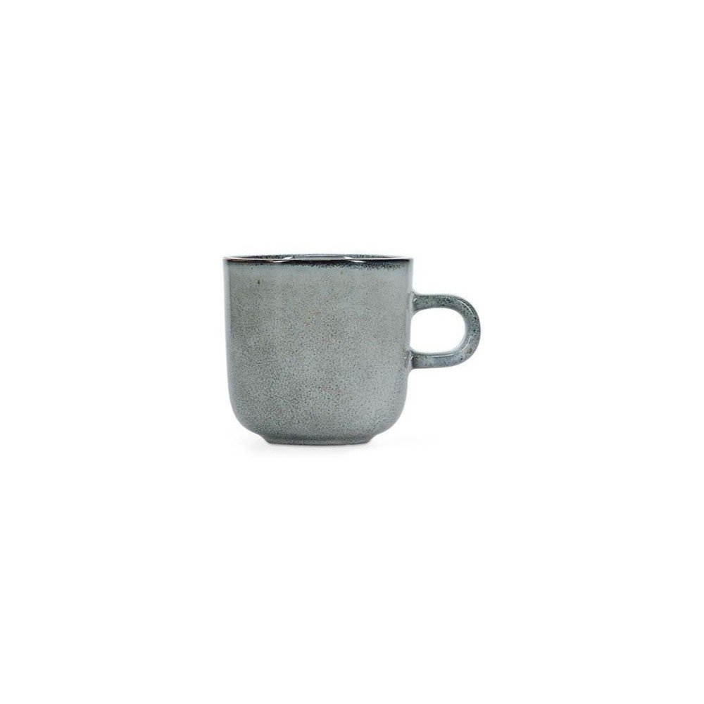 Zelena/siva skodelica iz kamenine 240 ml Meridian