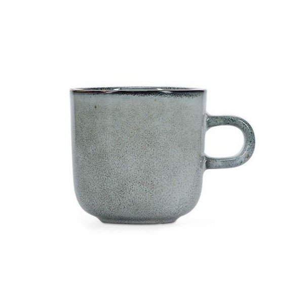 Zelena/siva skodelica iz kamenine 240 ml Meridian – Salt&Pepper