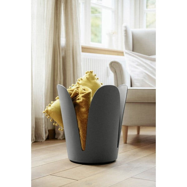 Antracitno siv plastičen stolček Comiso – Wenko-image-3