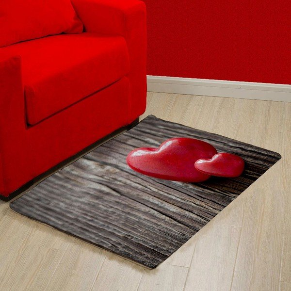 Vinilna preproga hearts, 52 x 75 cm-image-2