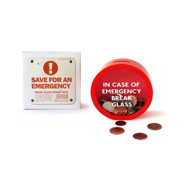 Stenska škatla za denar Suck UK Nujna škatla za denar-image-2