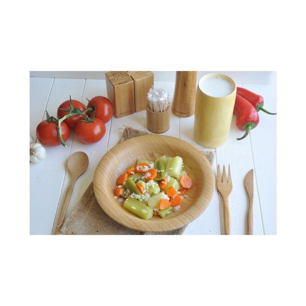 Bambusov krožnik Bambum Kakule, 22 cm-image-1