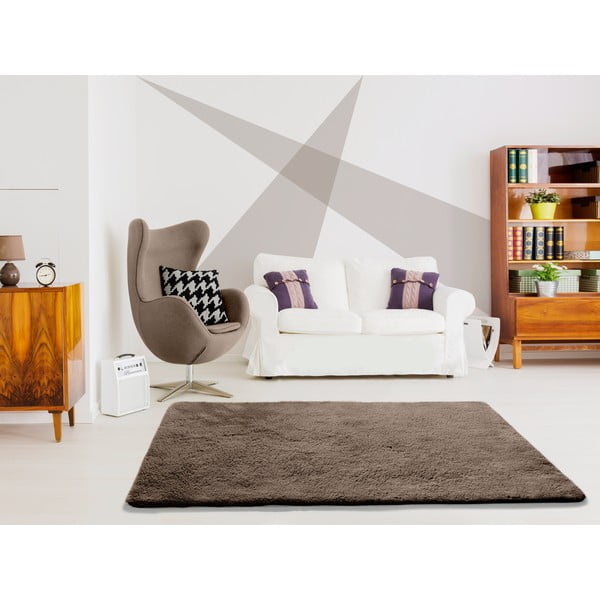 Rjava preproga Universal Alpaca Liso, 140 x 200 cm-image-1