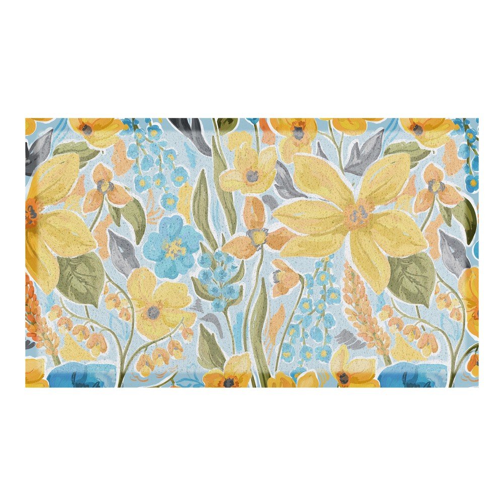 Predpražnik iz PVC-ja 40x70 cm Flowers