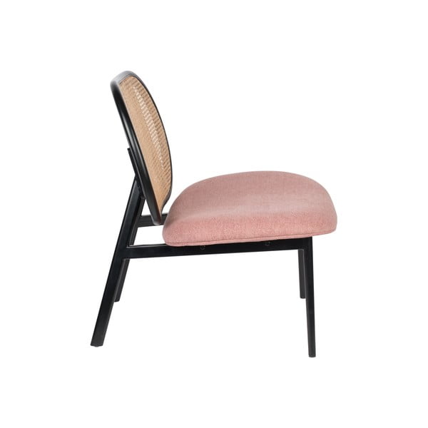 Rožnato-rjav fotelj Zuiver Spike-image-3