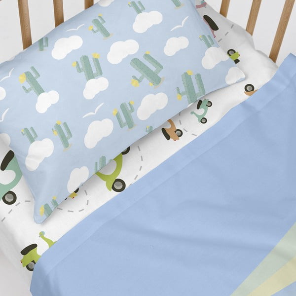 Otroška bombažna rjuha Happynois Summer Time, 140 x 70 cm-image-4