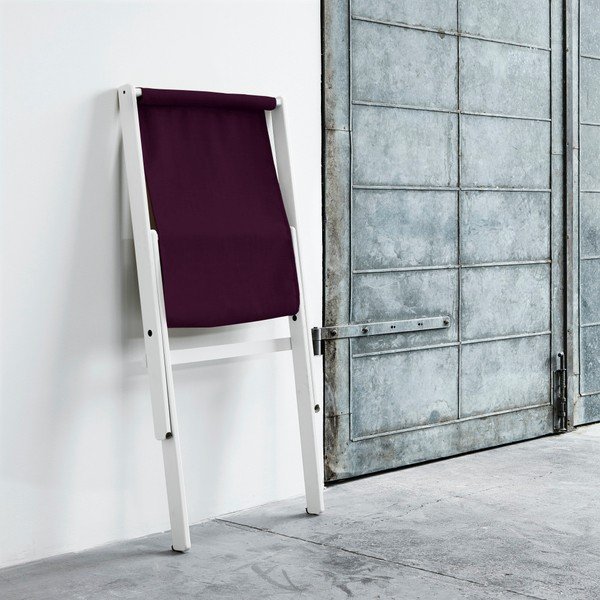 Zložljivi stol Karup Boogie White/Purple Plum-image-1
