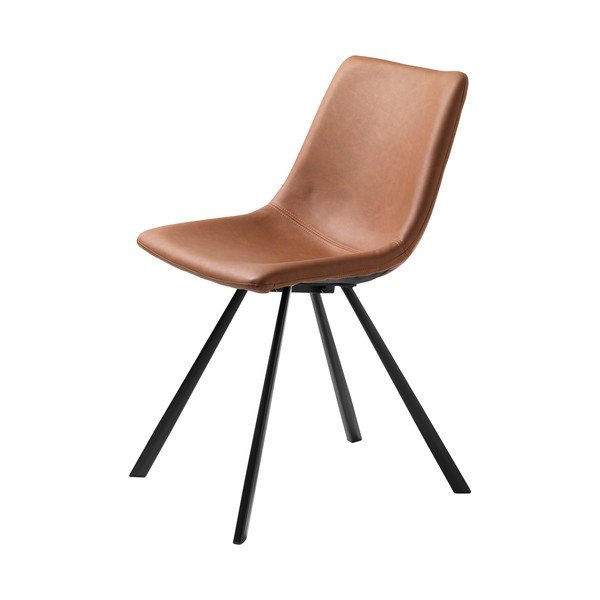 Jedilni stol v konjak rjavi barvi Yukon – Unique Furniture