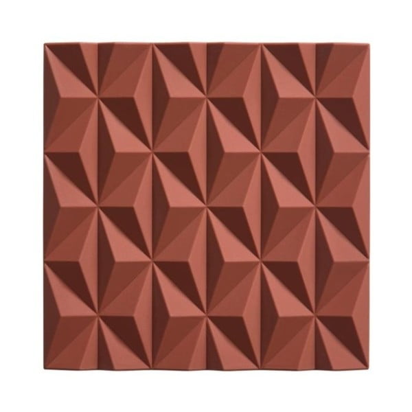 Temno rožnata silikonska podloga za vroče lonce Zone Origami Beak
