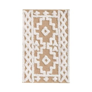 Bež preproga iz mešanice jute 60x90 cm Medine – douceur d'intérieur