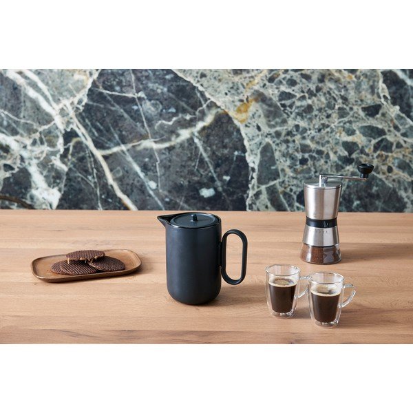 Črni lončeni set za filter kavo Palermo - Leopold Vienna-image-2