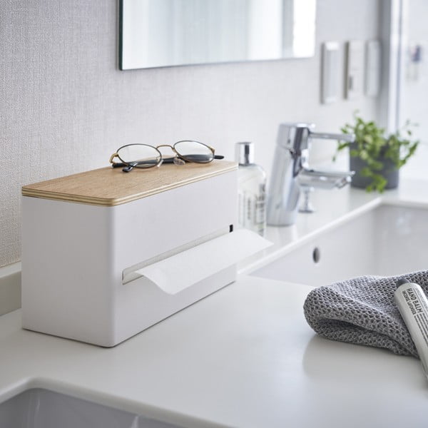 Kovinska škatla za robčke Rin – YAMAZAKI-image-1