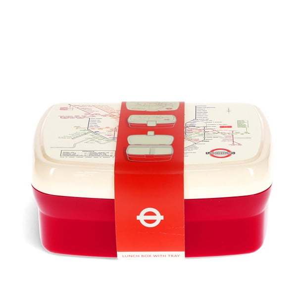 Otroška posoda za malico Heritage Tube Map – Rex London-image-4