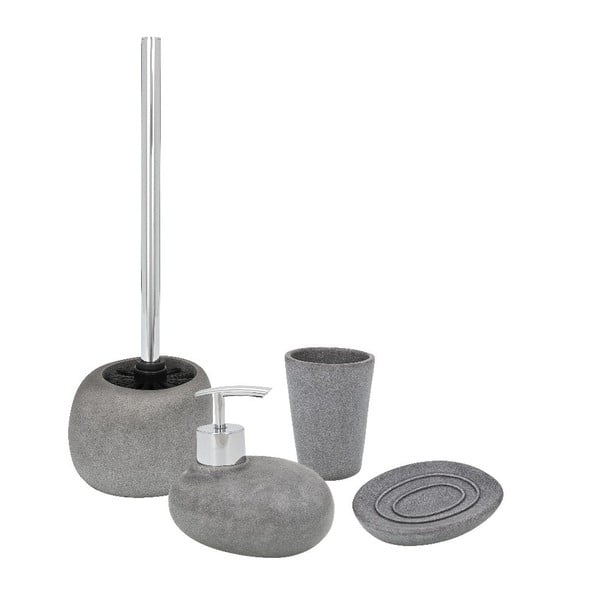 Keramičen lonček za zobno ščetko Wenko Pebble Stone-image-2