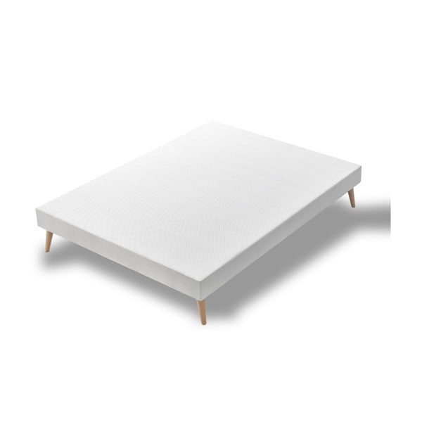 Dvoposteljna postelja Bobochic Paris Blanc, 160 x 200 cm