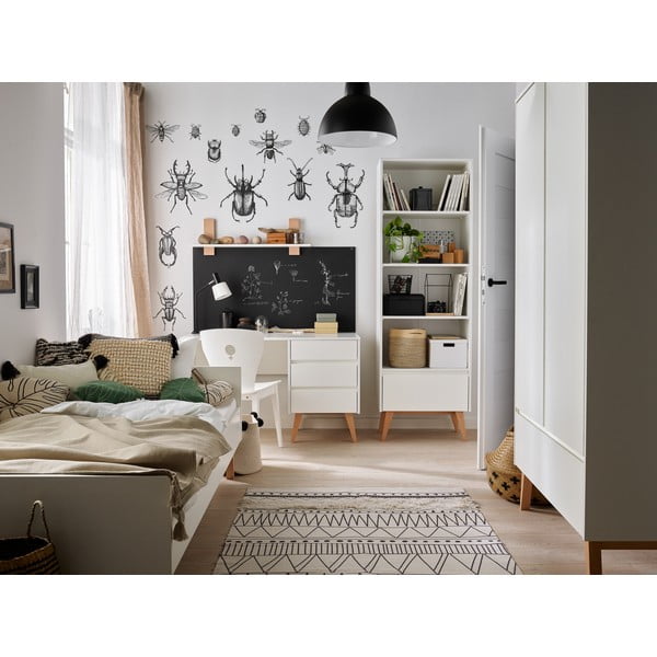 Bela otroška knjižna omara Pinio Swing, 65 x 200 cm-image-1