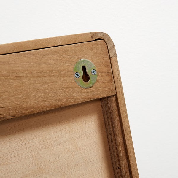 Ogledalo iz tikovega lesa Kave Home Sunday, 80 x 65 cm-image-3