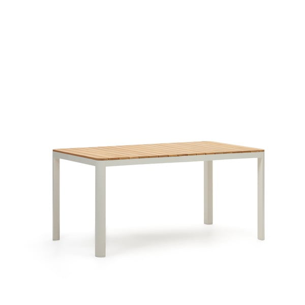 Aluminijasta vrtna miza 90x163 cm Bona – Kave Home-image-2