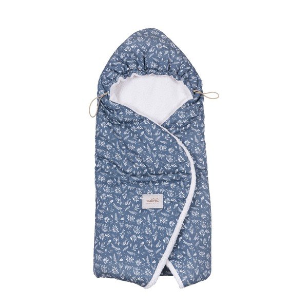 Odeja za povijanje dojenčka za v avtomobilski sedež Organic – Malomi Kids