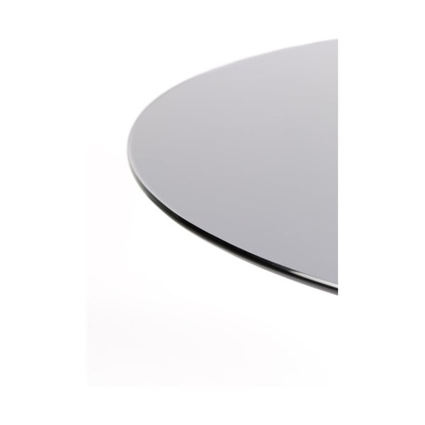 Okrogla jedilna miza s stekleno mizno ploščo ø 104 cm Floris – White Label-image-3
