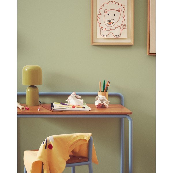 Otroška pisalna miza z mizno ploščo v jesenovem dekorju 45x82 cm Tinn – Kave Home-image-1