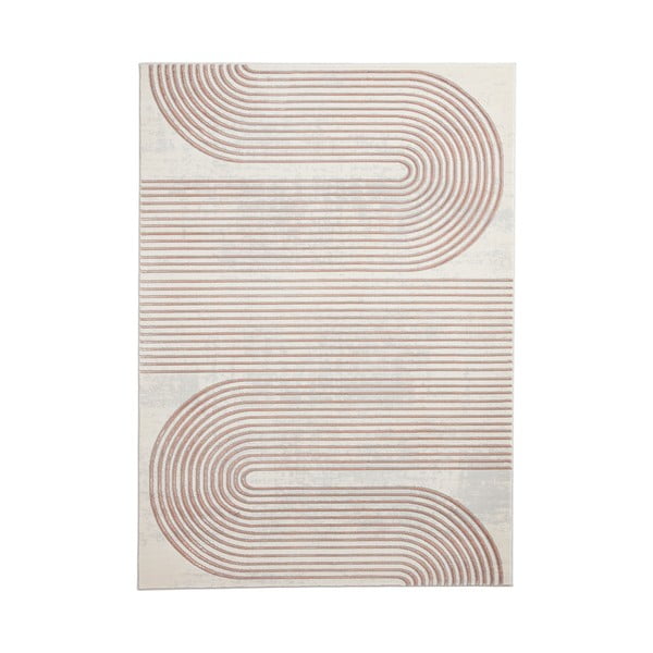 Rožnata/svetlo siva preproga 80x150 cm Apollo – Think Rugs