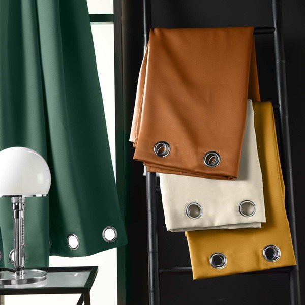 Kremno bela zatemnitvena zavesa 135x240 cm Occult – douceur d'intérieur-image-3