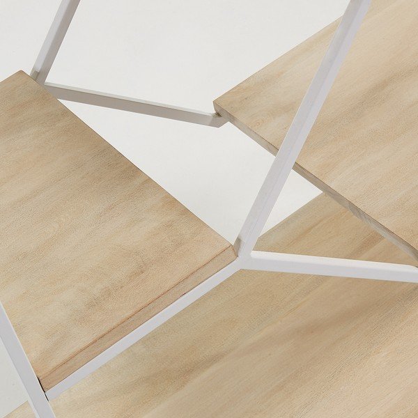 Mala bela knjižna omara iz mangovega lesa Kave Home Pyke-image-2