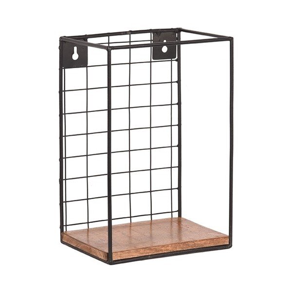 Stenska polica iz mangovega lesa LABEL51 Firm, širina 20 cm-image-1