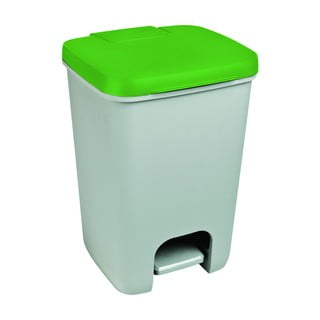 Sivo-zelen koš za smeti Curver Essentials, 20 l