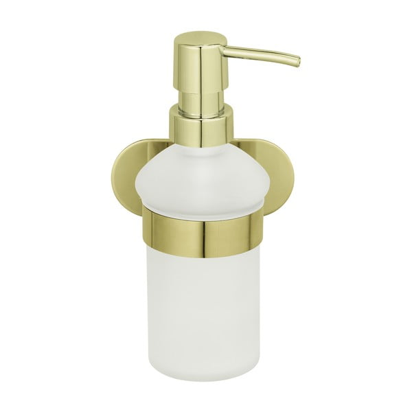 Dozirnik za milo iz nerjavečega jekla v zlati barvi 0,2 l Orea Gold - Wenko-image-2