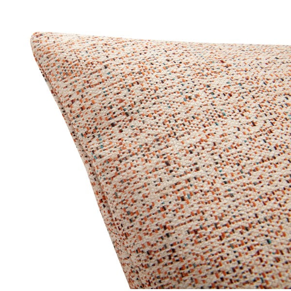 Oranžno-bela okrasna blazina Hübsch Autumn, 60 x 60 cm-image-2