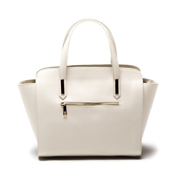 Luisa Vanini 421 Bež usnjena torbica-image-1