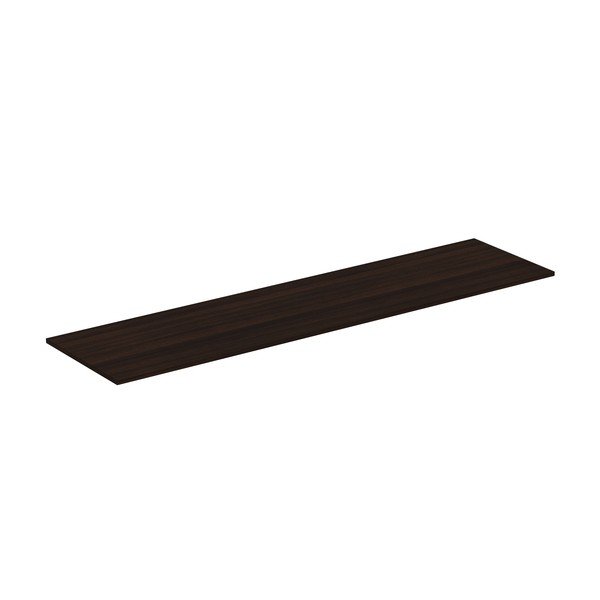 Temno rjav pult kopalniške omarice v hrastovem dekorju 200x51 cm i.Life B – Ideal Standard-image-1