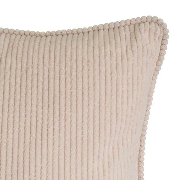 Okrasna blazina iz rebrastega žameta 45x45 cm Merely – Casa Selección-image-1