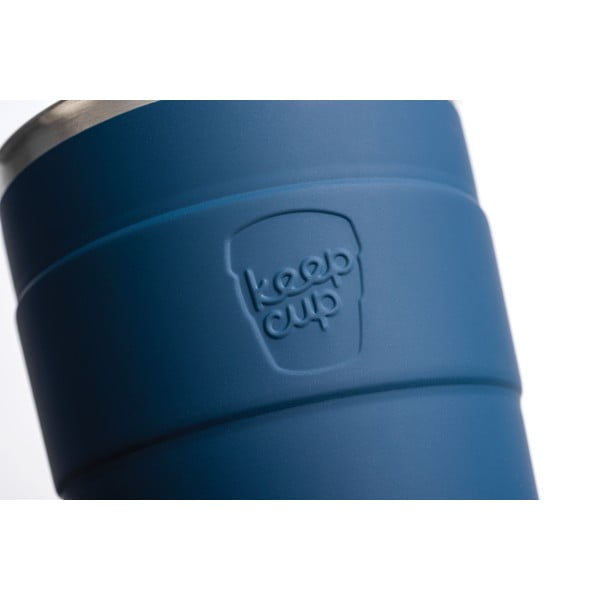 Temno modra potovalna skodelica s pokrovom KeepCup Spruce Thermal, 340 ml-image-4
