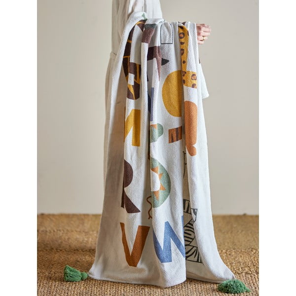 Otroška odeja iz recikliranega bombaža 130x160 cm Memmo – Bloomingville Mini-image-1