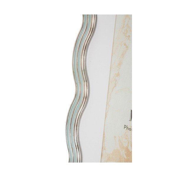 Svetlo moder/v srebrni barvi kovinski/steklen stoječ okvir 17,5x22,5 cm Elizabeth – Mauro Ferretti-image-3