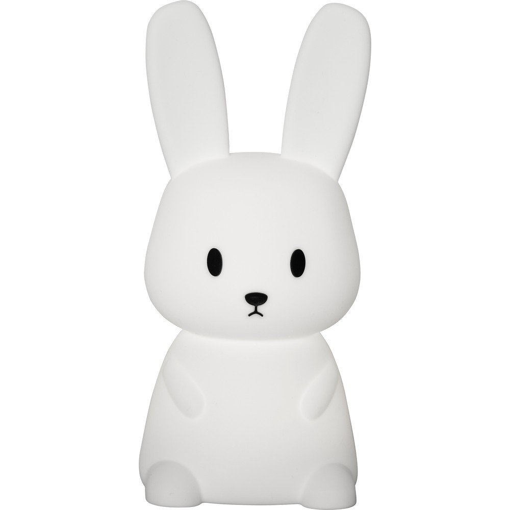 Bela otroška nočna lučka LED Bunny