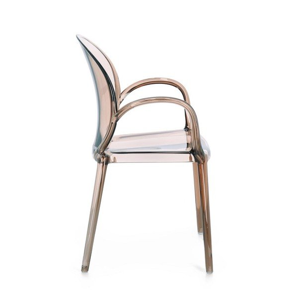 Svetlo rjav plastičen vrtni stol Camilla – Bizzotto-image-3