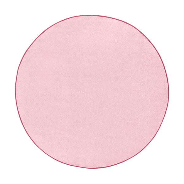Svetlo rožnata okrogla preproga ø 200 cm Fancy – Hanse Home