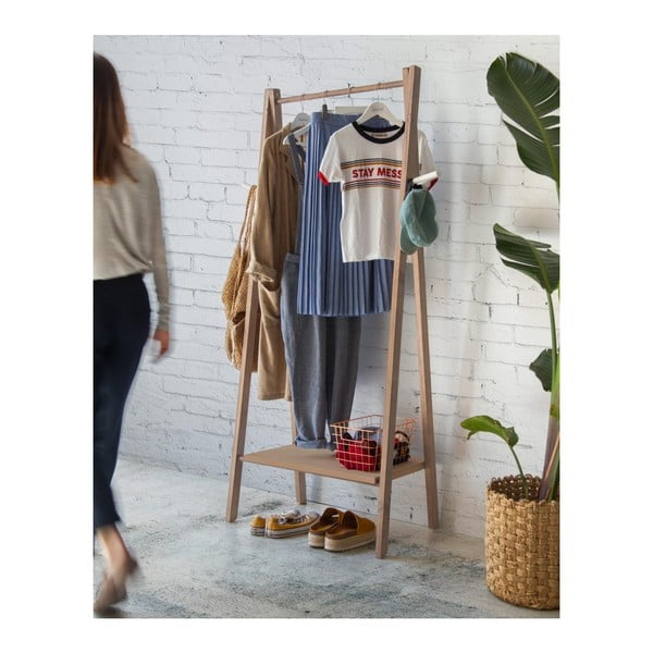 Rjavo stojalo za obleke Really Nice Things Rack-image-4