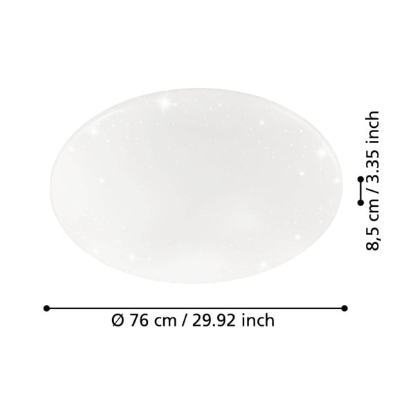 Bela LED stropna svetilka GIRON-S – EGLO-image-2
