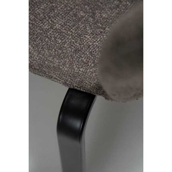 Rjav oblazinjen jedilni stol Heap – DAN-FORM Denmark-image-4