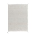 Bela pralna ročno tkana bombažna preproga 170x240 cm Tribu Natural – Lorena Canals