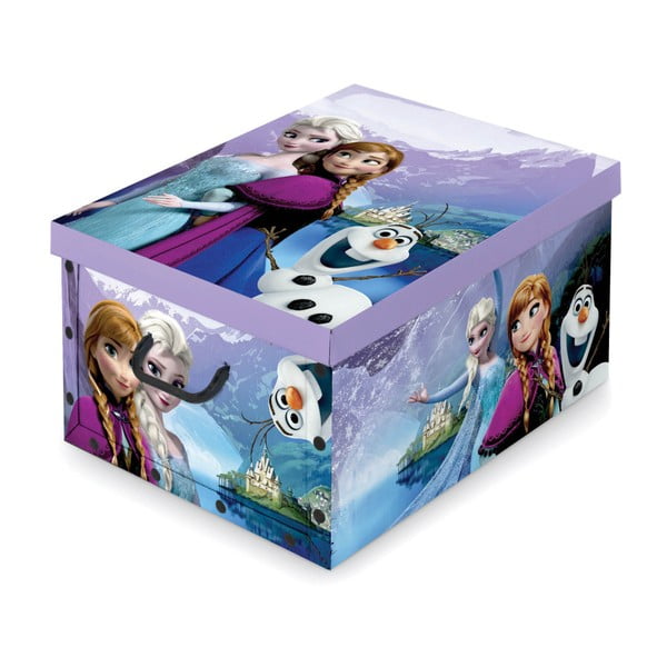 Škatla za shranjevanje igrač Domopak Frozen, dolžina 50 cm