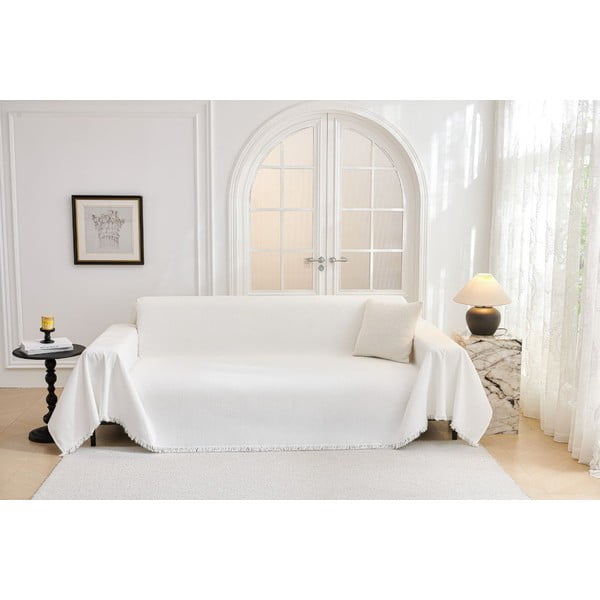 Bela prevleka za sedežno garnituro za dvosed Talo – Filumi-image-2