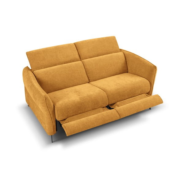 Rumena sedežna garnitura 103 cm Hubble – Windsor & Co Sofas-image-3